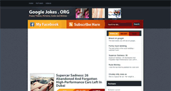 Desktop Screenshot of googlejokes.org